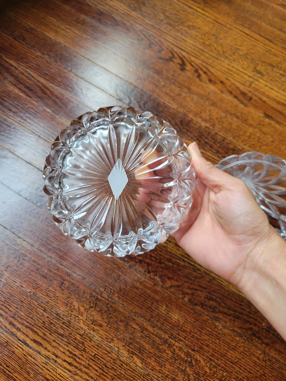 Shannon Crystal Designs of Ireland  Candy Dish - Hershey’s Kiss - 3” Diameter